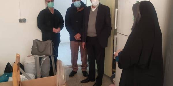 بازديد معاون سياسي،امنيتي و اجتماعي استاندار مركزي از مركز آموزش فني و حرفه اي در كوي سجاديه اراك.