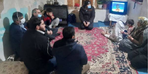 بازدید شبانگاهی استاندار مرکزی از یکی از مناطق حاشیه‌نشین اراک