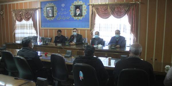 جلسه پرسنلی فرمانداری شهرستان خمین برگزار شد