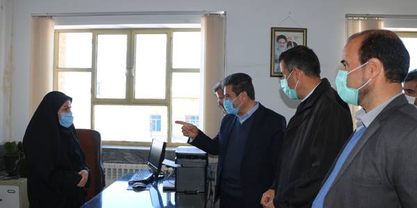 بازدید از اداره آموزش و پرورش بخش سربند