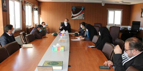 جلسه ستاد مدیریت کرونا شهرستان