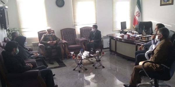 دیدار مدیرعامل شرکت آب وفاضلاب استان مرکزی با فرماندارشهرستان خنداب