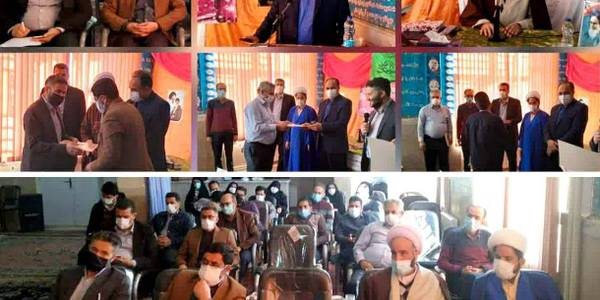 مراسم تودیع و معارفه مدیرکمیته امداد امام خمینی (ره) شهرستان خنداب برگزار شد