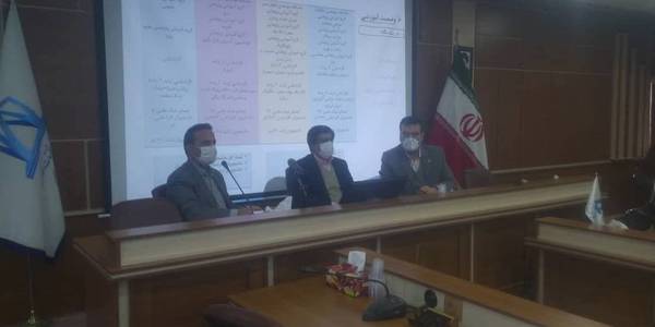 بازديد مدیرکل سیاسی ، انتخابات و تقسیمات کشوری از دانشگاه صنعتي اراك