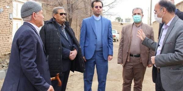 بازدید از وضعیت عمرانی روستای مزور شهرستان محلات