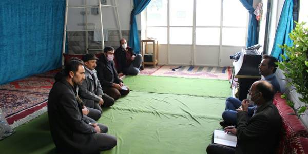 دیدار مردمی در روستای کوه سفید شهرستان محلات