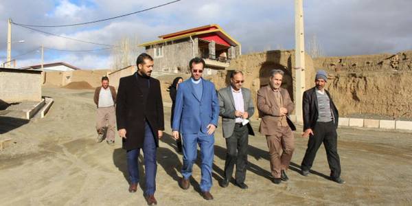 بازدید میدانی از روستای امیر آباد شهرستان محلات