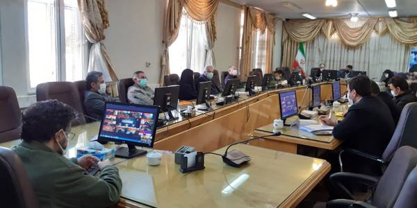 جلسه ستاد مدیریت بیماری کرونا در استان مرکزی و همزمان در شهرستان اراک شنبه ۹ بهمن ماه ۱۴۰۰ برگزار شد