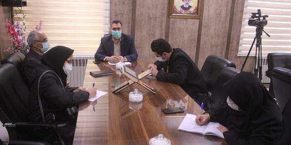 نشست خبری فرماندار با خبرنگاران ، اصحاب رسانه و مطبوعات شهرستان خمین