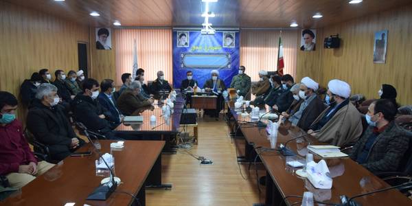 دیدار ناظری فرماندار شهرستان محلات و مسئولین ادارات شهرستان با حجت الاسلام والمسلمین حاج رضایی امام جمعه شهر نیم ور به مناسبت فرارسیدن دهه مبارک فجر