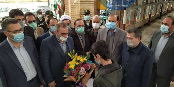 گلباران مزار شهدای والامقام شهرستان خمین