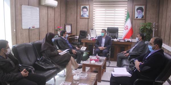 جلسه کمیته نظارت بر رعایت دستورالعمل های بهداشتی کرونا در شهرستان خمین برگزار شد