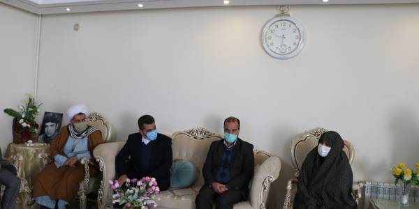 دیدار با خانواده معظم شهدا در شهر   هندودر