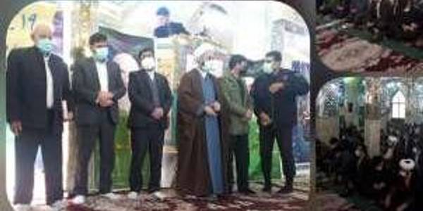 نماز عبادی - سیاسی جمعه ۱۵ بهمن ماه شهر خنداب