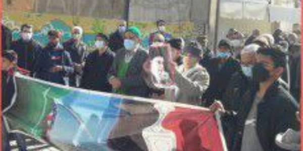 نمازگزاران مرکز شهرستان زرندیه