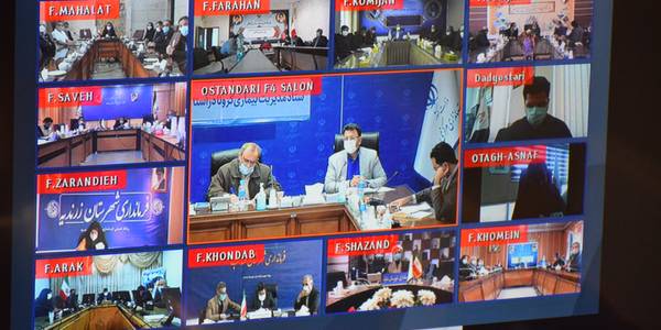 یکصد و بیست و نهمین جلسه ستاد مدیریت بیماری کرونا در استان مرکزی به ریاست دکتر مخلص الائمه استاندار مرکزی و با حضور دیگر مدیران و مسئولین مربوطه و بصورت ویدئو کنفرانس ویژه فرمانداران برگزار شد.