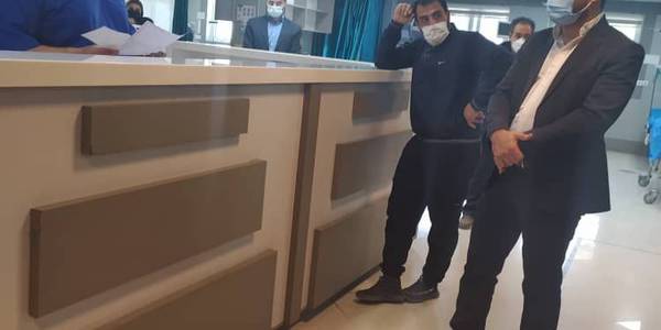 ✅🏩بازدید از بیمارستان دلیجان