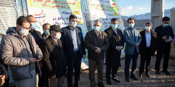 ۴۴ پروژه شرکت توزیع برق و 17 پروژه دهیاری‌های شهرستان اراک بصورت همزمان در روستای خیرآباد به بهره‌برداری رسید