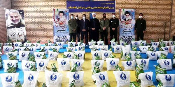 اجرای رزمایش کمک های مومنانه بمناسبت دهه فجر