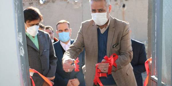 نودمین واحد مسكن محرومين در روستای سفیدآب به بهره برداري رسيد