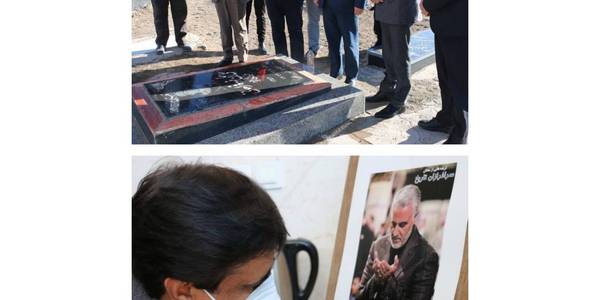 معاون سياسي،امنيتي و اجتماعي استاندار مركزي در سفر به شهرستان تفرش با حضور در گلزار شهدا به مقام شامخ شهيدان اداي احترام نمود