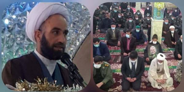 نماز عبادی - سیاسی جمعه ۲۲ بهمن ماه شهر خنداب