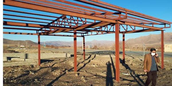 بازدید فرماندار از ساختمان اورژانس  روستایی آقداش