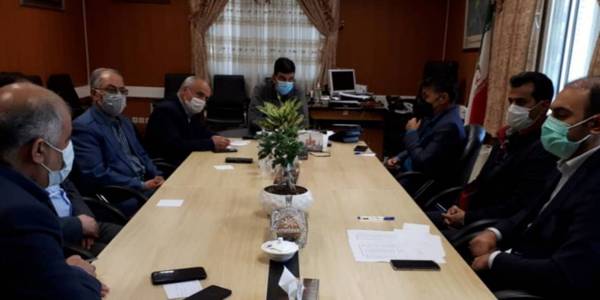 دیدار خیرین حوزه اورژانس با مهندس هادی فرماندار شهرستان اراک