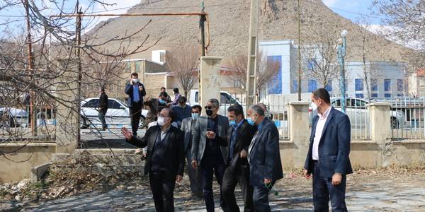 بازدید از ساختمان بخشداری سابق همچنین ساختمان شهرداری توره در بخش زالیان