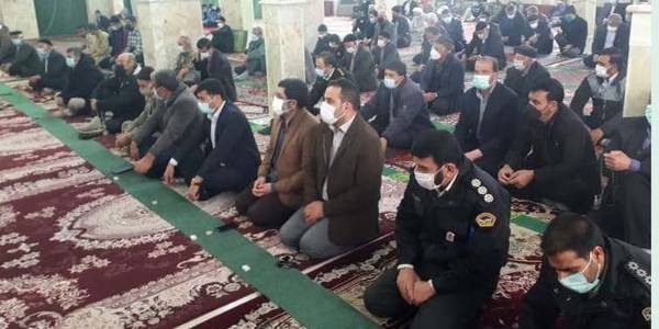 نماز عبادی - سیاسی جمعه ۲۹ بهمن ماه شهر خنداب