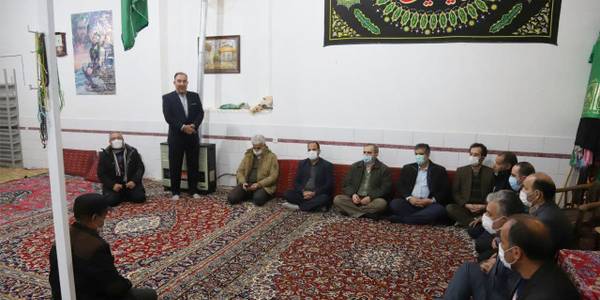 حضور مسئولین استان در جمع مردم روستای امیر آباد شهرستان آشتیان