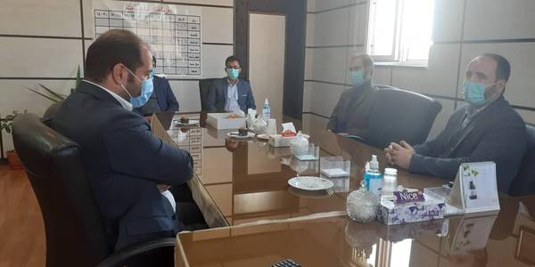 نشست فرماندار با مدیرکل حراست استانداری مرکزی