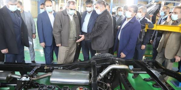 افتتاح خط تولید صنايع خودروسازي ايليا در شهر صنعتی کاوه