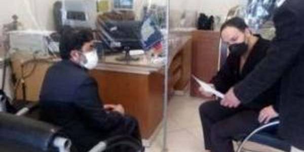 بازدید سرزده گازری سرپرست فرمانداری شهرستان خنداب از بانکها