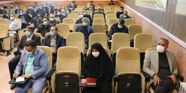 هشتمین جلسه شورای اداری شهرستان به ریاست دکتر رمضانی فرماندار شهرستان برگزارشد