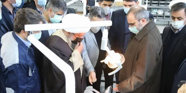 افتتاح شرکت پارس طب فرينو (یونیت و تجهیزات دندانپزشکی) در شهرک صنعتی زاویه