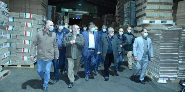 بازدید از کارخانه پرشین کارتن آرین