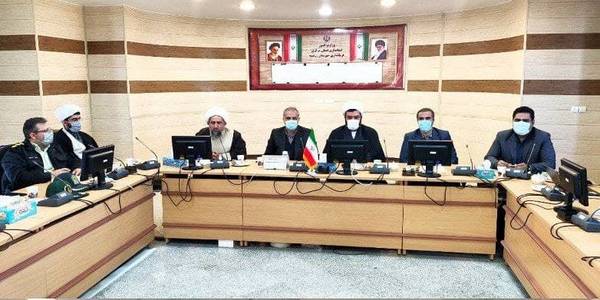 شورای اداری شهرستان به ریاست جناب آقای سلیمانی فرماندار شهرستان زرندیه