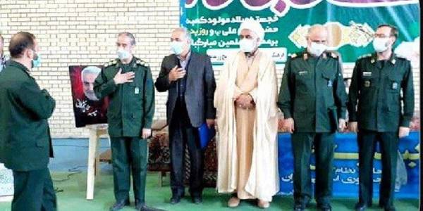 تکریم و معارفه فرماندهی ناحیه مقاومت بسیج سپاه زرندیه