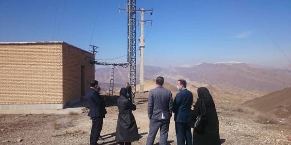 بازدید از نقاط مختلف روستایی فاقد اینترنت شهرستان تفرش