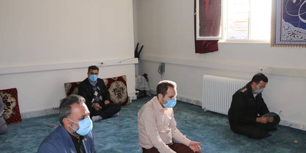 برگزاری مراسم زیارت عاشورا و روضه خوانی به مناسبت شهادت امام موسی بن جعفر (ع).