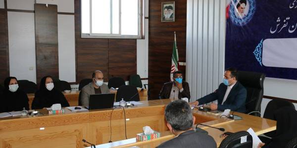 جلسه مشترک کارگروه سلامت و امنیت غذایی و کمیته بیماری‌های خاص شهرستان