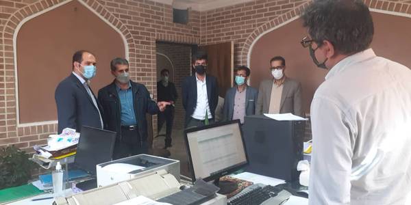 بازدید فرماندار از شهرداری نراق