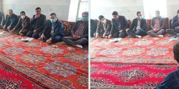 دهگردشی و حضور گازری سرپرست فرمانداری شهرستان خنداب در روستای ارجناوند