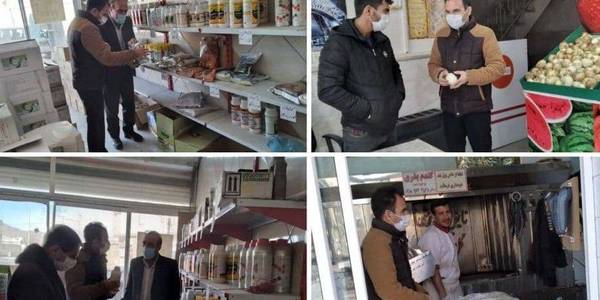 بازدید از واحدهای صنفی شهرستان خنداب