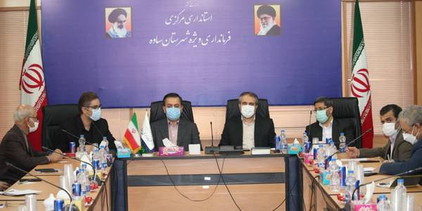 سفر سرپرست معاونت هماهنگی امور اقتصادی ، مدیرکل دفتر هماهنگی امور اقتصادی و مدیرکل غله به شهرستان ساوه