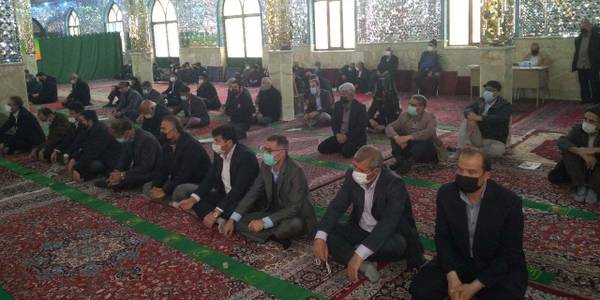 نماز عبادی - سیاسی جمعه ۱۳اسفندماه شهر خنداب