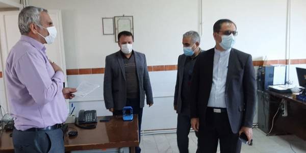 دیدار فرماندار شهرستان کمیجان با مدیر و پرسنل اداره ثبت احوال شهرستان