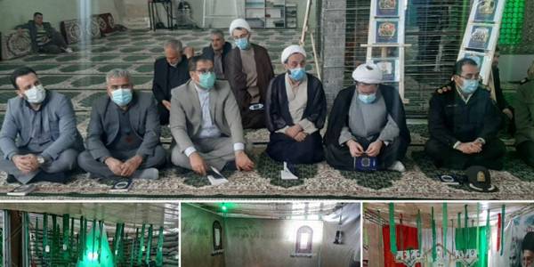 حضور و بازدید فرماندار شهرستان در ا فتتاحیه نمایشگاه سرباز وطن