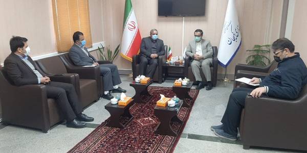 دیدار مدیرکل بنیاد مسکن انقلاب اسلامی استان با فرماندار شهرستان کمیجان